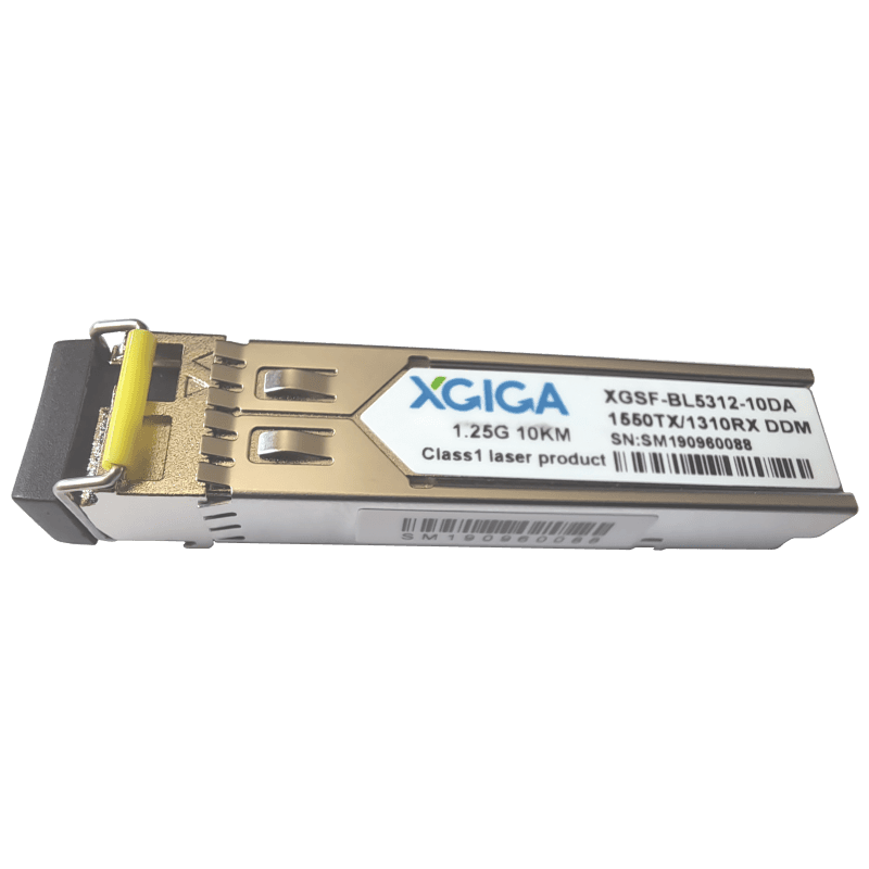 Modul optic SFP 1.25G WDM, 1550nm/1310nm (Rx/Tx) SM, 10km, conector LC DDM, Type B, (compatibil CISCO) - XGIGA