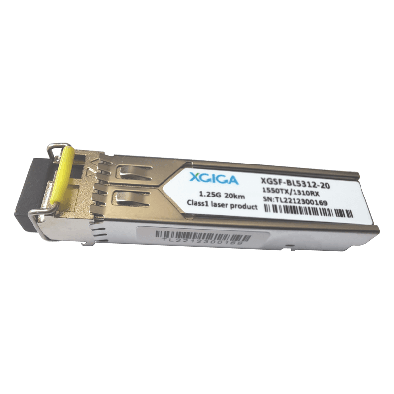 Modul optic SFP 1.25G WDM, 1550nm/1310nm (Rx/Tx) SM, 40km, conector LC DDM, Type B, (compatibil CISCO) - XGIGA