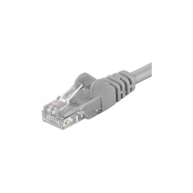 Patchcord UTP RJ45-RJ45 Cat.6, LSZH, 1.5m, gri - EMTEX