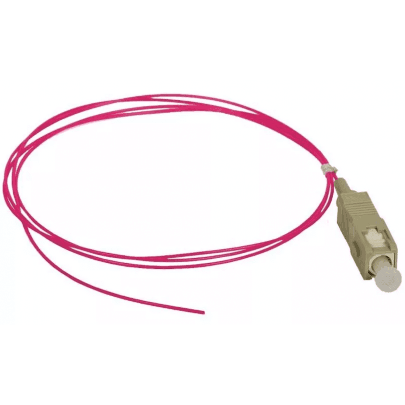 Pigtail SC/PC MM 50/125, 0.9mm LSZH cable, 1.5m, OM4 - Emtex