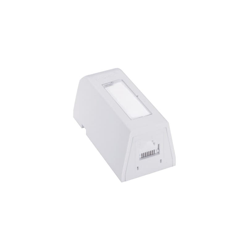 Priza aplicata Synergy Wallplate DG+ 1xRJ45 568A/B UTP PowerCat 6, White - Molex