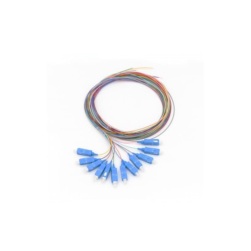 Set 12 buc pigtail FO SC/APC, SM OS2, 9/125, 0,9mm manta LSZH, 1.5m colorate – EMTEX