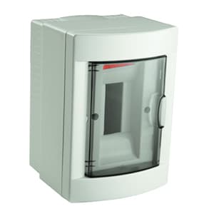 Tablou sigurante 2P IP40 usa transparenta - montaj aplicat VIKO